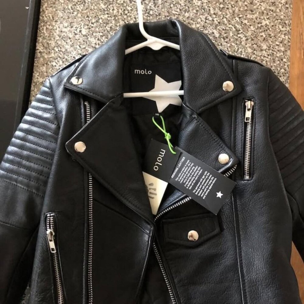 Kid's Leather Jacket